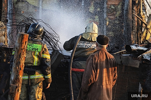 В пожаре на пермской станции погибли три человека