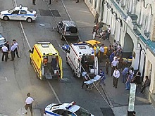 Источник: наехавший на толпу пешеходов в центре Москвы таксист уснул за рулем
