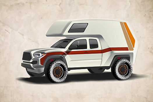 Toyota Tacoma TRD превратят в дом на колесах