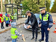 В Пушкинском округе прошла акция «Я - пешеход»