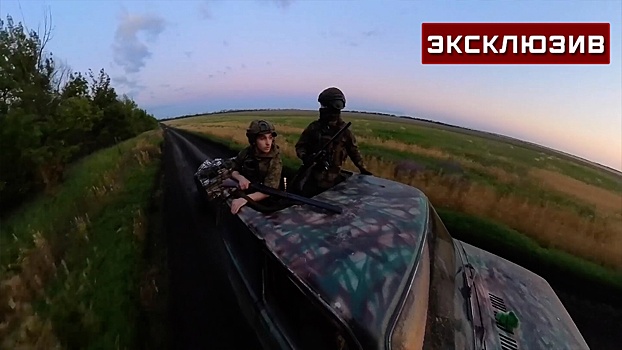 Пикап с провиантом дошел до конечной цели, несмотря на ранение бойца