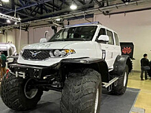 На выставке «Поехали-2021» компания УРСА показала внедорожную версию УАЗ Патриот