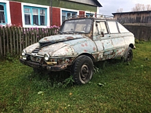 Самодельный автомобиль «Дельфин», построенный на раме УАЗика почти 50 лет назад