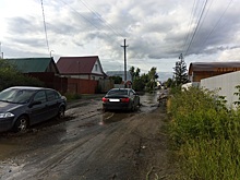 Пензенцы требуют заасфальтировать разбитую дорогу на улице Светлой