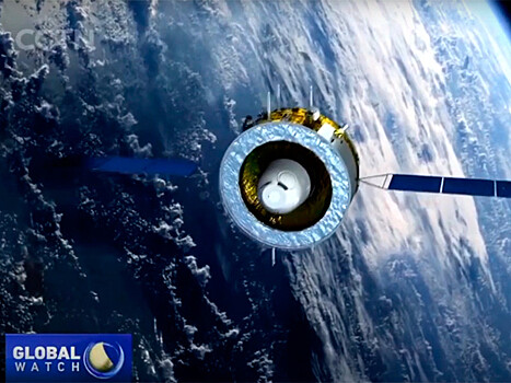 Аппарат "Чанъэ-5" отправился к Земле с образцами лунного грунта