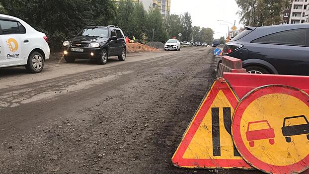 С понедельника начнется укладка выравнивающего слоя асфальта на новом участке ул. Гагарина в Вологде