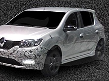 Renault Sandero RS практически полностью рассекретили