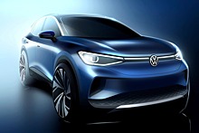 Volkswagen раскрыл дизайн электрического кроссовера ID.4