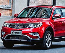 Тестовая сборка российского Geely Atlas начнется в июне