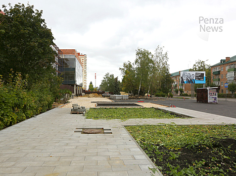 В Пензе вблизи центра «На Ленинградской» благоустроят сквер