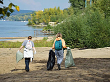 Компания Grass провела акцию по уборке берега Волги в Самаре