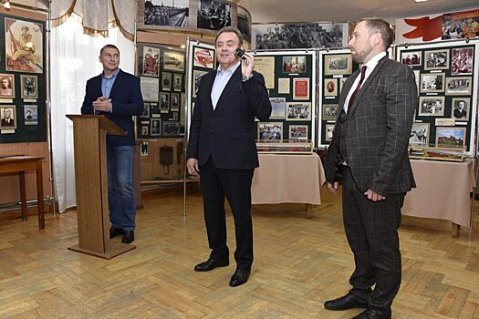 Валерий Лидин принял участие в открытии новой выставки в Пензенском краеведческом музее