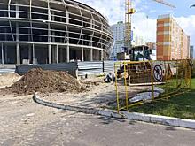 В микрорайоне Северный Курска продолжится строительство ливневой канализации