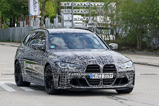 BMW M3 Touring 2023 года тестируют в последний раз перед дебютом