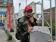 В Красноярские с уличной выставки украдены десять картин