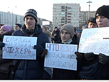 Митинг против сноса кинотеатра «Соловей» прошел в Москве