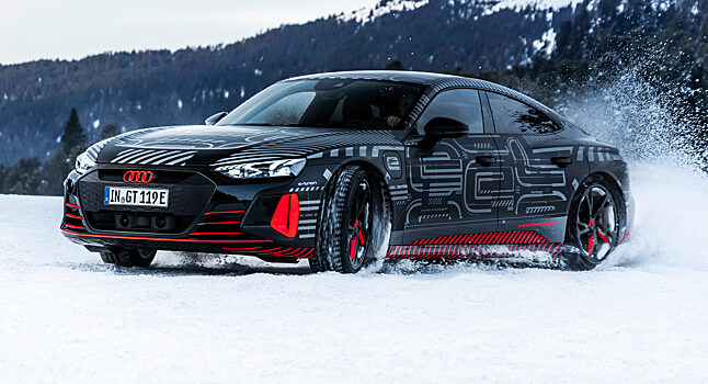  		 			Audi презентует электрокупе E-Tron GT 2022 года 9 февраля 		 	