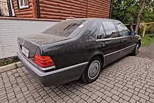 На Украине обнаружили Mercedes W140, простоявший в гараже с 1990-х