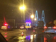 В Петербурге на КАД столкнулись пять автомобилей