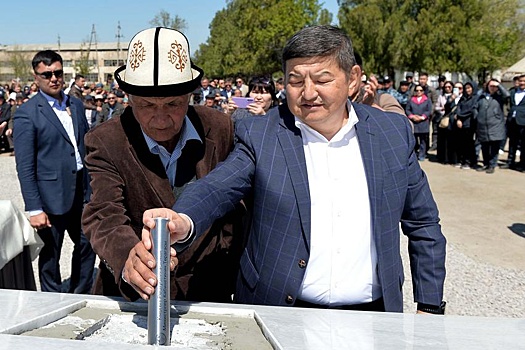 В Кыргызстане началось строительство двух крупных предприятий
