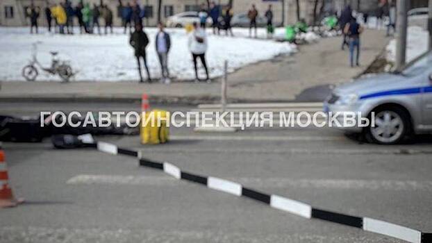 Курьер-велосипедист погиб в аварии на северо-востоке Москвы