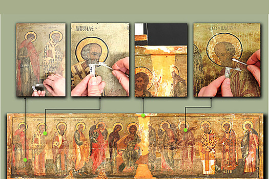 На иконе из Третьяковской галереи обнаружен разрушительный гриб