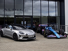 Спорткар Alpine A110 получил лимитированную версию в честь Формулы-1