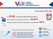 Облизбирком обнародовал предварительные данные по явке избирателей на 15.00 10 сентября