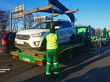 Более 160 поврежденных автомобилей переместили эвакуаторы «Московского транспорта» в марте