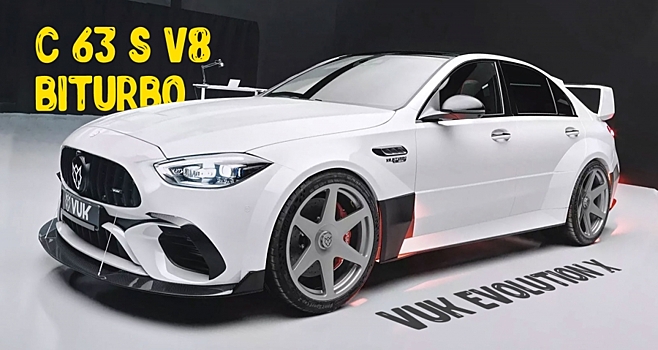 AMG C63 наконец-то получил V8, который ему так был необходим