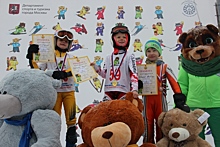 Мирон Ворончев и Николай Аврамчик стали лучшими горнолыжниками среди дошколят