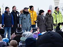 Медведева, Сутулова и другие звезды станцевали на льду на благотворительном дне Фонда Хабенского