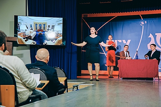 В Костроме студенты играли в Сталина, Черчилля и Рузвельта