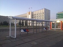 ЧМ-лихорадка продолжается: остановка на площади Ленина превратилась в футбольные ворота