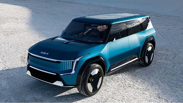 Габаритный электрокар EV9 станет самой дорогой моделью Kia