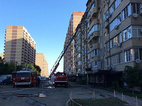 Застройщик заявил, что жильцы горевшего в Краснодаре дома сами делали проводку