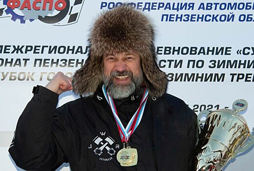 Михаил Дралин стал чемпионом Пензенской области по трековым гонкам