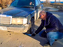 Что будет, если наехать колесом на бутылку