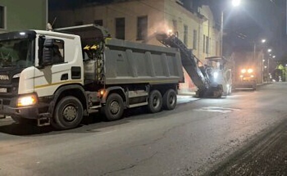 В Калуге завершились дорожные работы на улице Ленина
