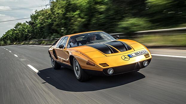 Этому изумительному Mercedes-Benz C111 исполнилось 50 лет