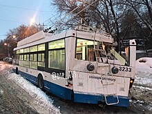В Самаре столкновение троллейбуса с грузовиком парализовало движение на пр. Кирова