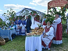 В курском «Парке мельниц» отметили Троицу