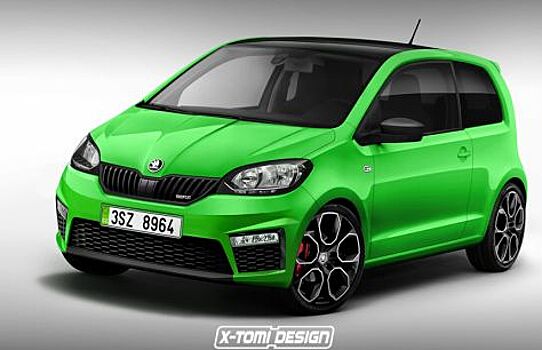 Представлен рендер Skoda Citigo RS 2018