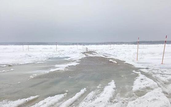 В ХМАО рассказали о закрытии ряда ледовых переправ с 1 апреля