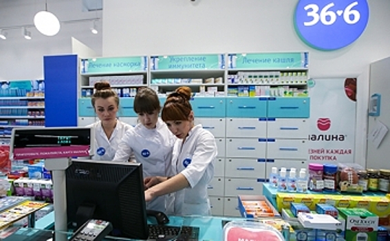 "Аптечная сеть 36,6" начала продажу лекарств совместно с Ozon