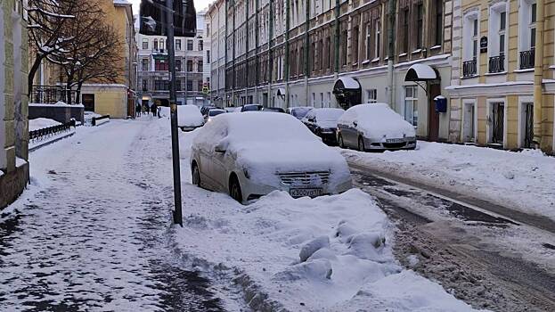 Комблаг Петербурга предпочел игнорировать заявки жителей города на уборку снега