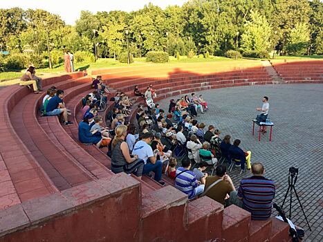 Музей Москвы провел краеведческую лекцию рядом с Дворцом творчества «Преображенский»