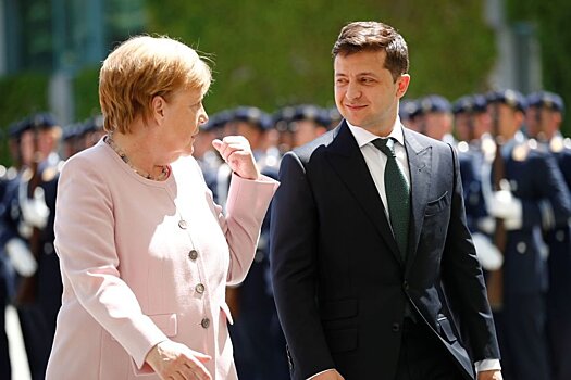 Меркель обсудит с Зеленским «Северный поток-2»