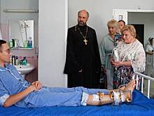 Помощь раненым бойцам собрали оперативно