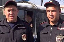 В Кемеровской области полицейские при пожаре спасли человека